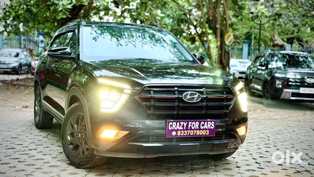 Hyundai Creta Sx (o) 1.5 Petrol Cvt Knight, 2023, Petrol