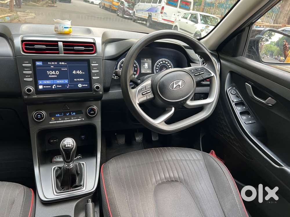 Hyundai Creta 1.5 S Plus Knight Petrol Dual Tone, 2022, Petrol