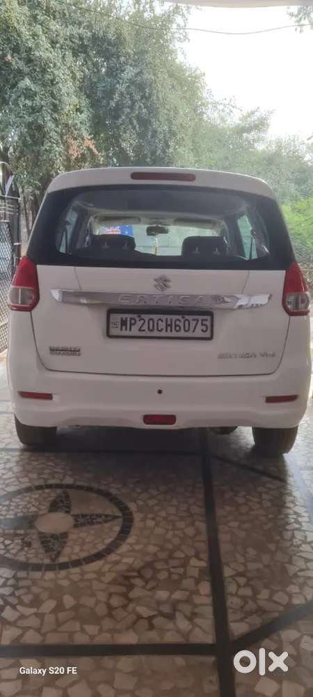 Ertiga 2018 Model Good Condition Car White Color Urgent Sale