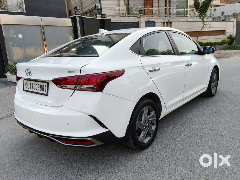 Hyundai Verna 1.5 Sx (o) Turbo Petrol Mt, 2021, Petrol
