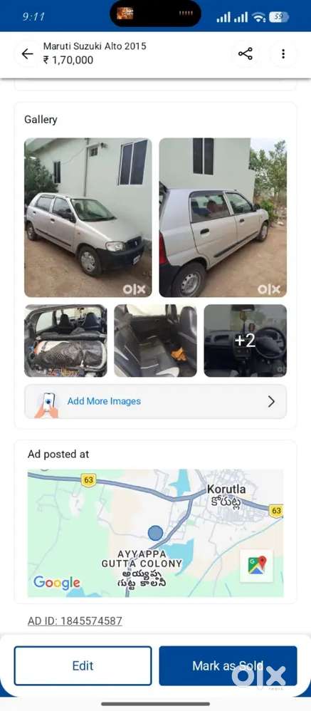 Maruti Suzuki Alto 2012 Cng & Hybrids 80000 Km Driven