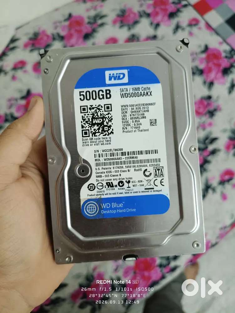 Wd blue 500 gb Hard disk