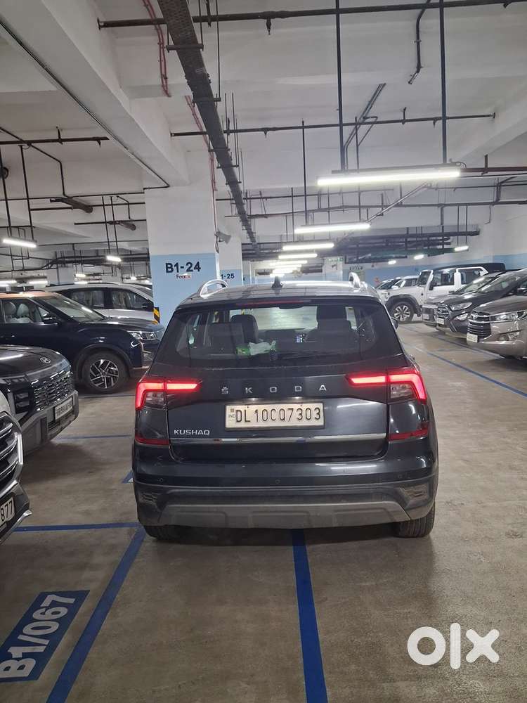 Skoda Kushaq 2021 Petrol Automatic Under Skoda Warranty With New Tyres