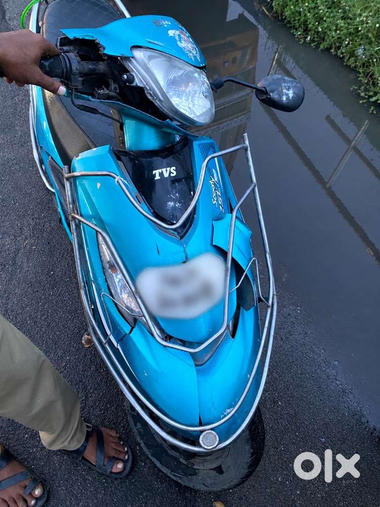 Damaged TVS Scooty Zest 2016 - Scooters in Veerangavan Nagar ...