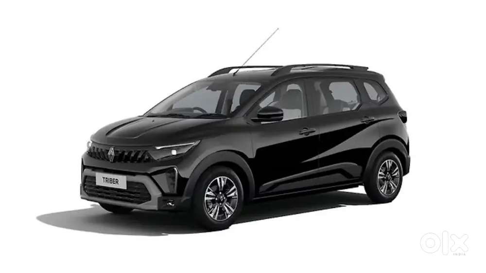 Renault Triber Black Colour Car