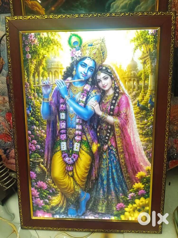 Led photo frame and normal photo frame