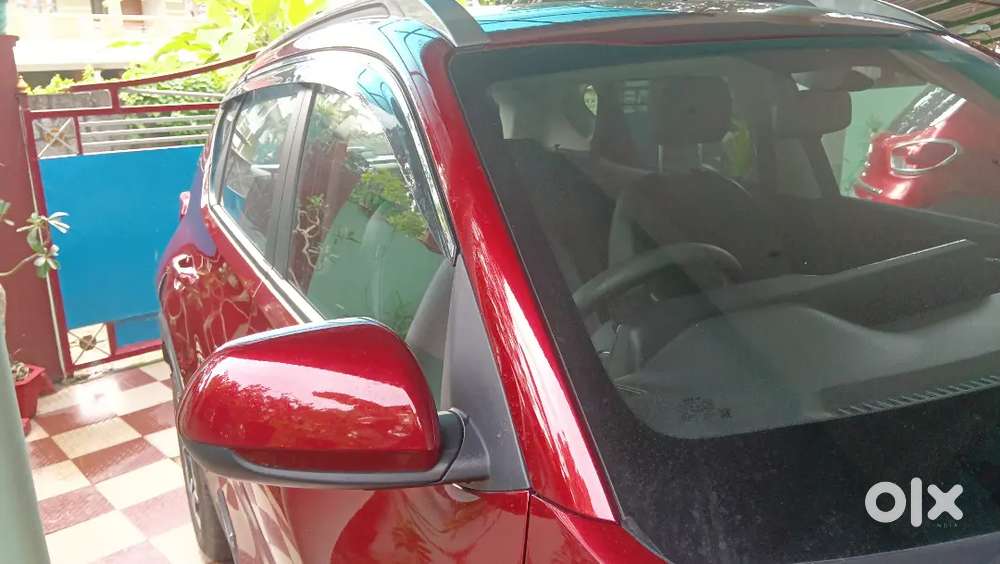 New Look Red Kia Sonet Petrol 2024 Manual