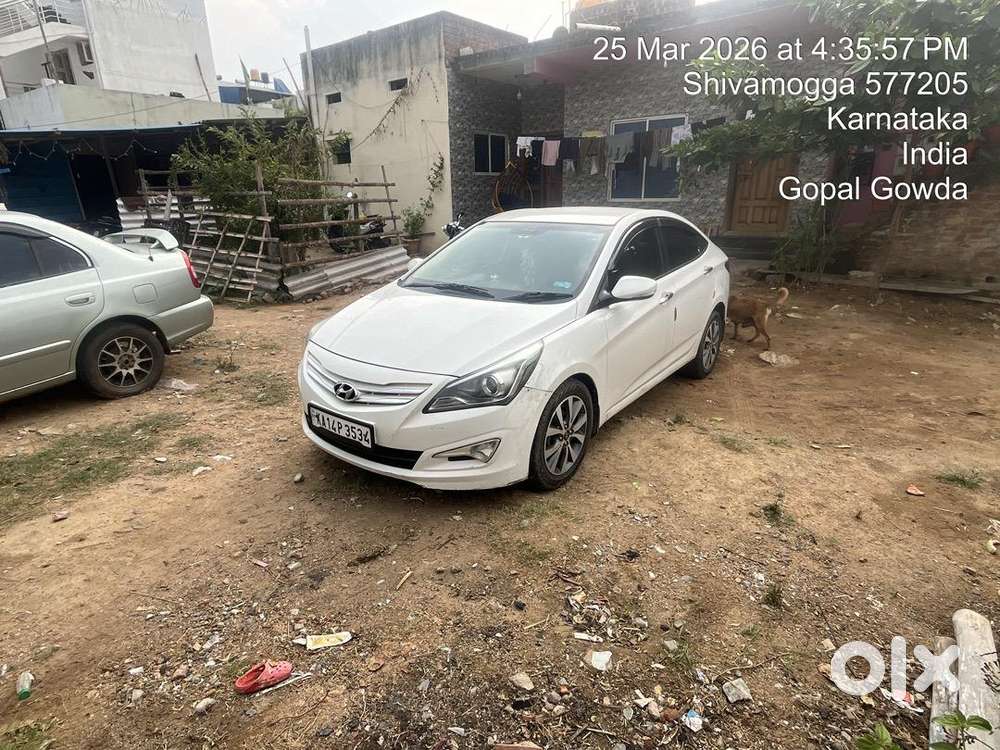 Hyundai Fluidic Verna 2015 Diesel Good Condition