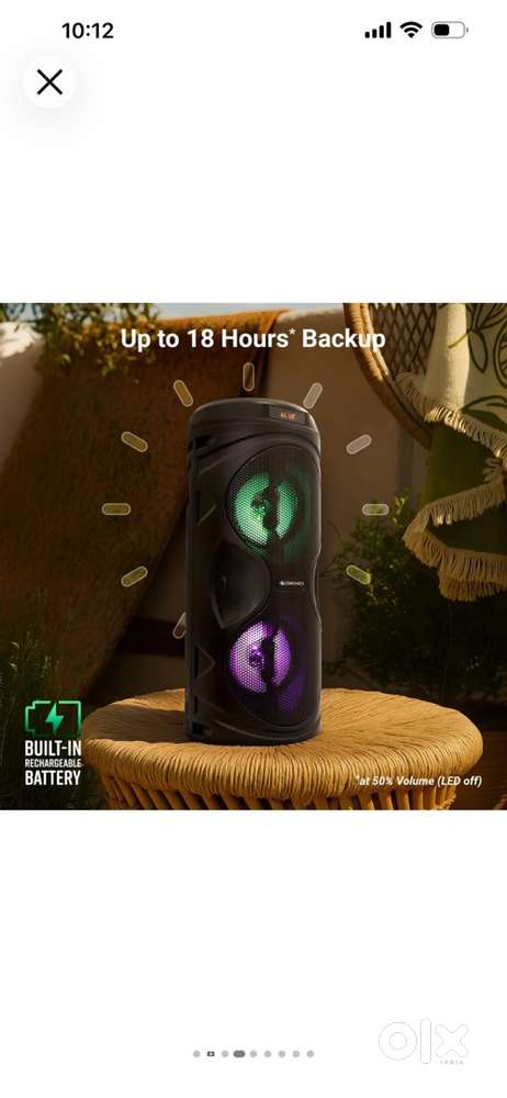 Bluetooth speaker best condition