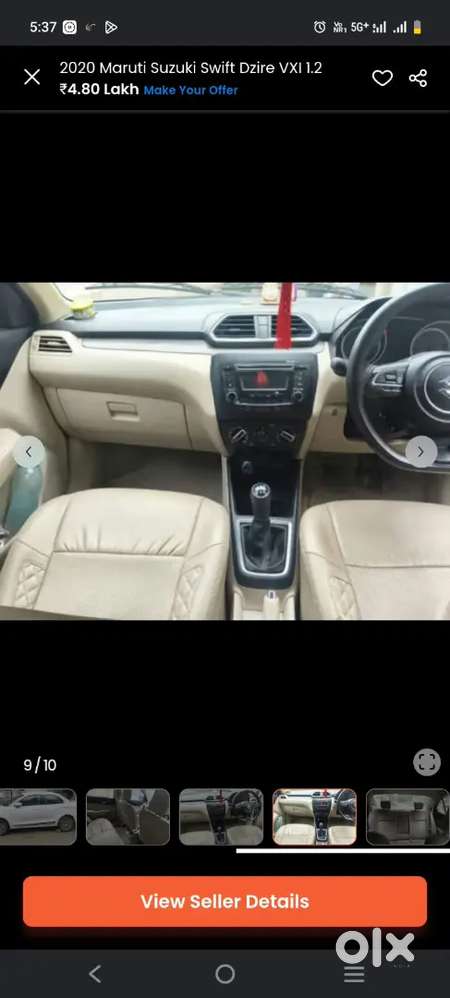 Maruti Suzuki Dzire Vxi Petrol 2020