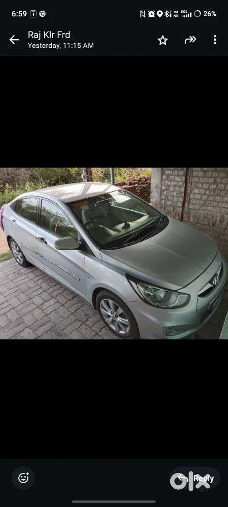 Hyundai Fluidic Verna 2012