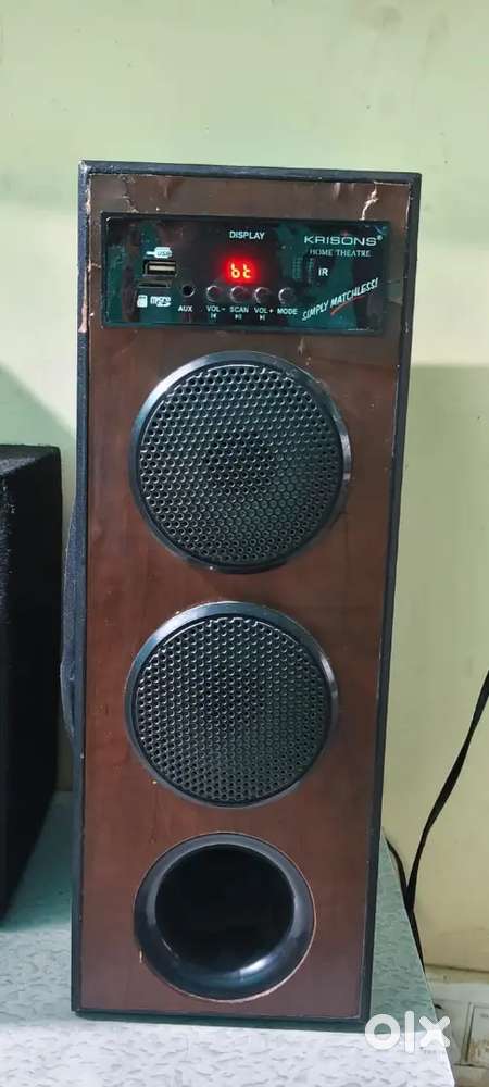 Krison tower speaker no warranty available