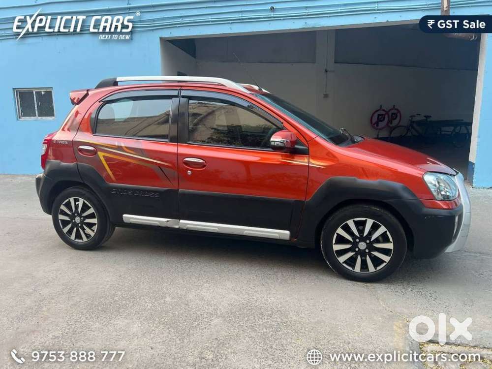 Toyota Etios Cross, 2016, Petrol
