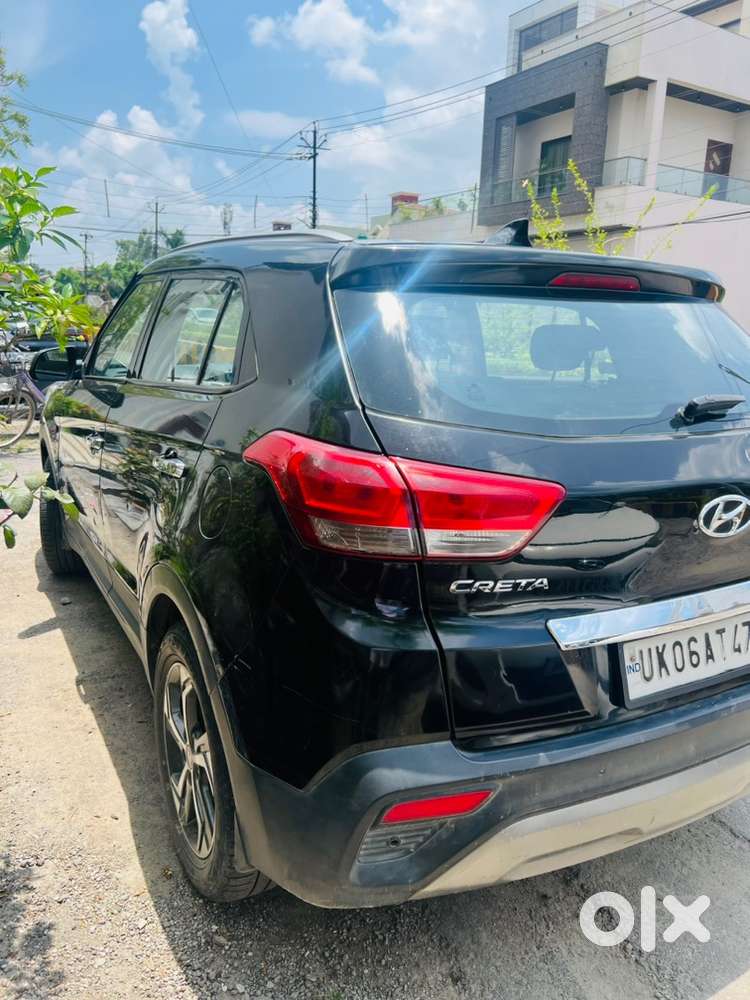 Black Creta Top Model Disel With Sunroof