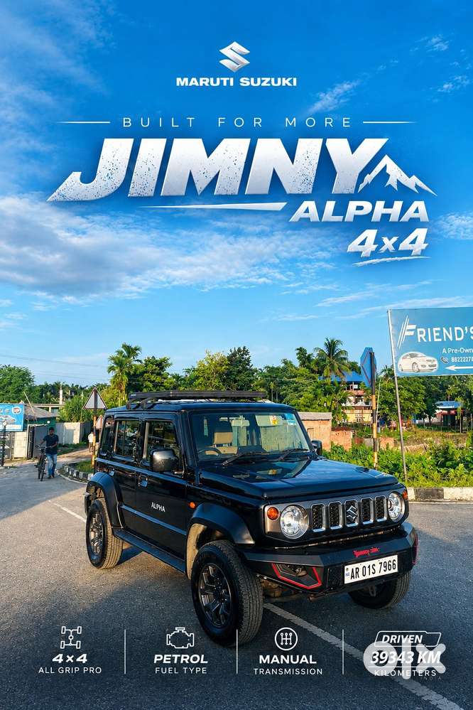 Maruti Suzuki Jimny Alpha Mt Dual Tone, 2024, Petrol