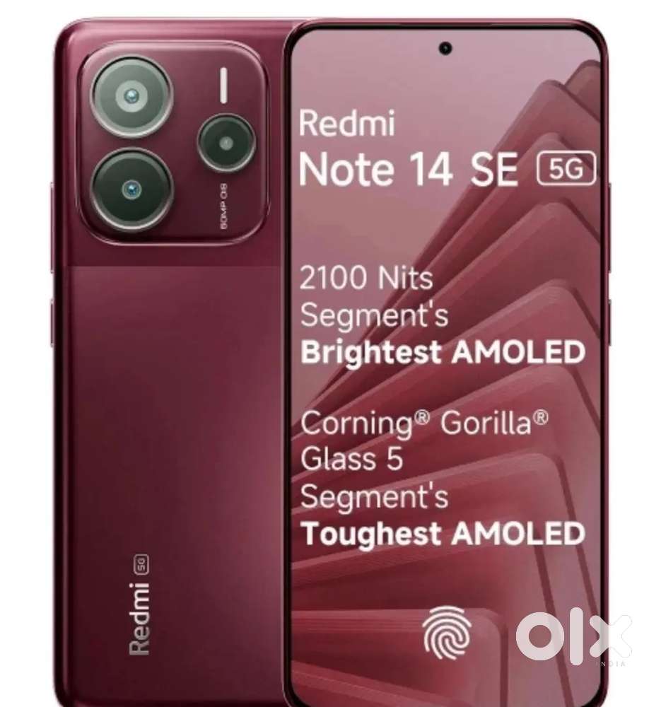 Redmi nite 14 se 5g phone, original screen, with box.