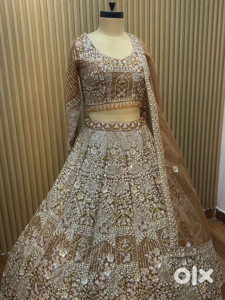 jago dress for ladies Party wear lengha bridal lengha white gown with jago - Women in undefined, YGroup_selma-off