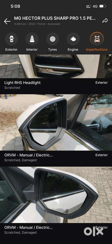 Mg Hector Plus 2024 Petrol 9200 Km Driven