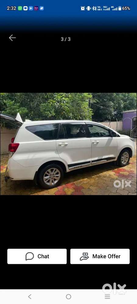 Toyota Innova Crysta 2023 Diesel Manual इनोवा क्रिस्टा गाड़ी बेचना है