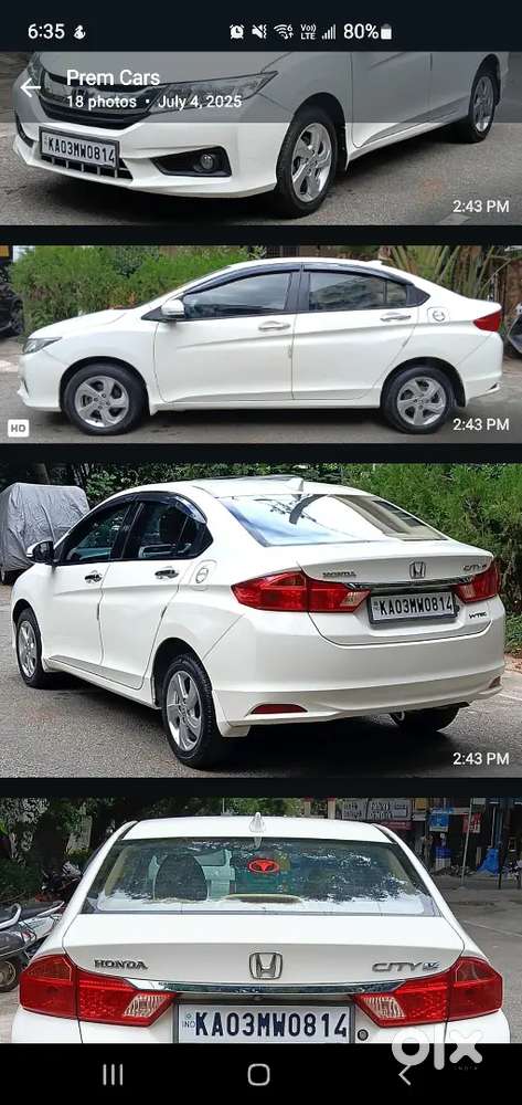 Honda City 2015 Petrol 60000 Km Driven