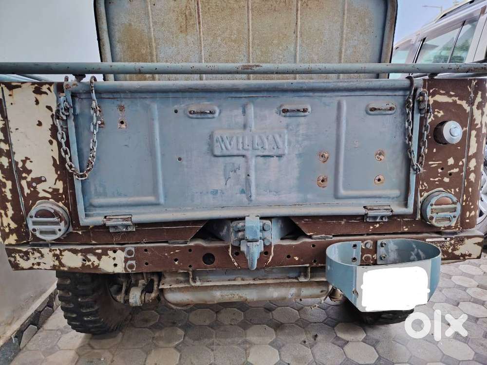 Antique Willys Cj2a (1948), Original Body, Low Bonnet, Collector Piece