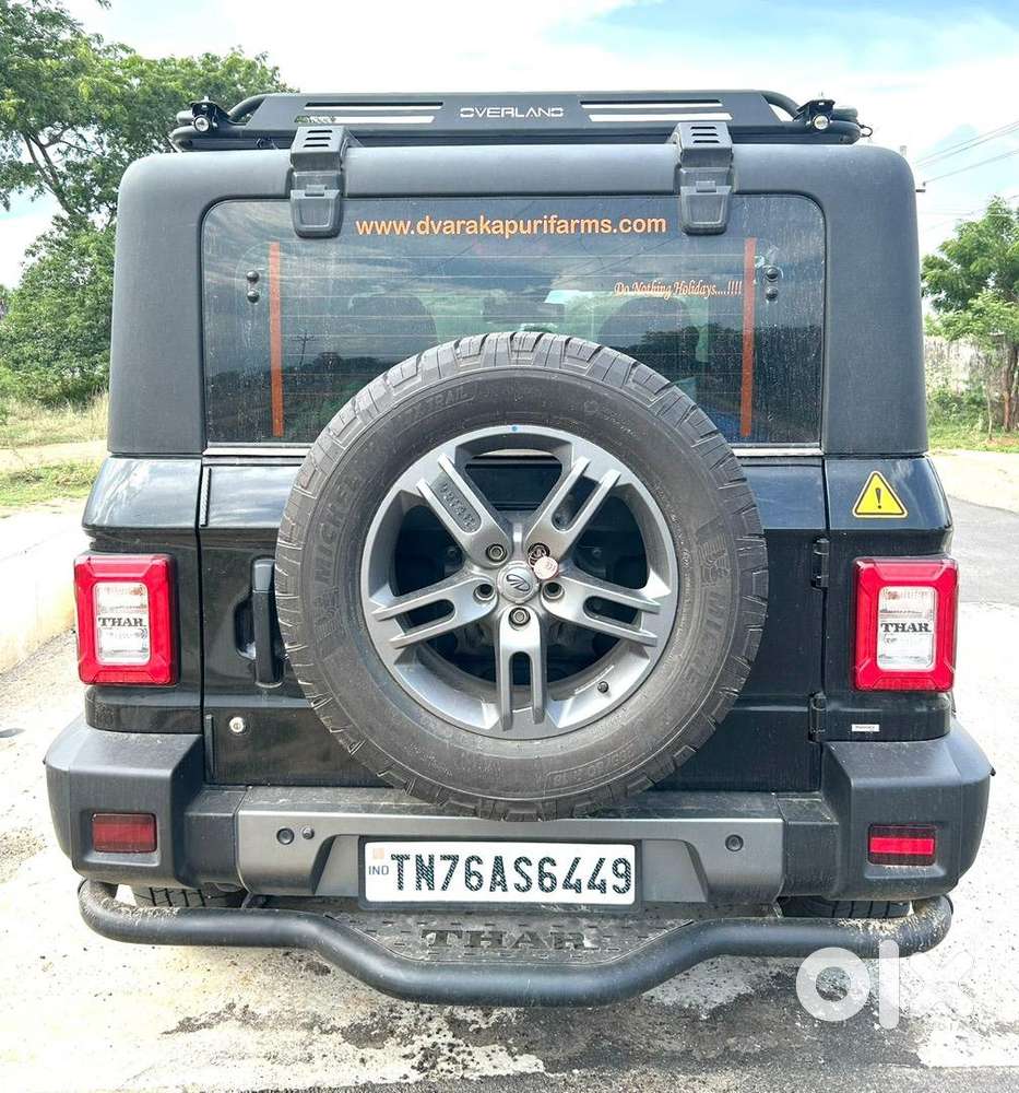 Mahindra Thar For Sale 2022 Black Color Diesel Hard Top Manual
