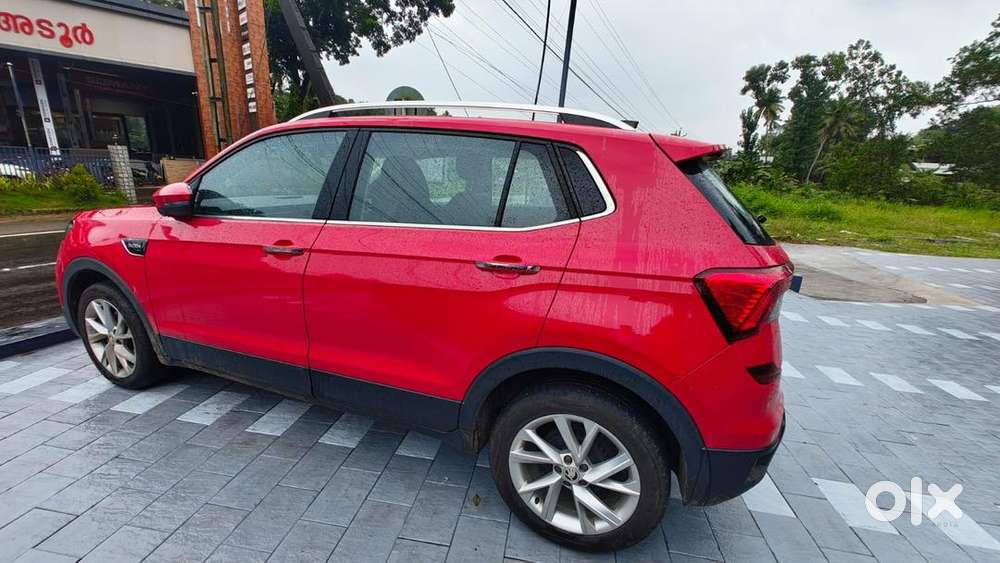New Red Skoda Kushaq Full Option