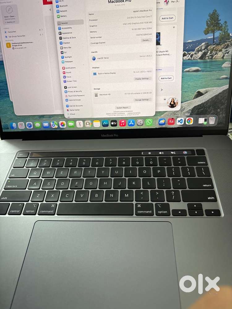 Apple macbook pro i7 new condition