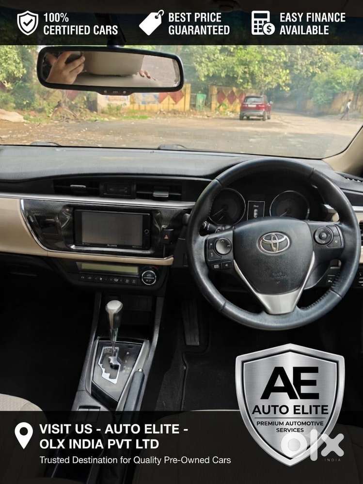 Toyota Corolla Altis G At, 2017, Petrol