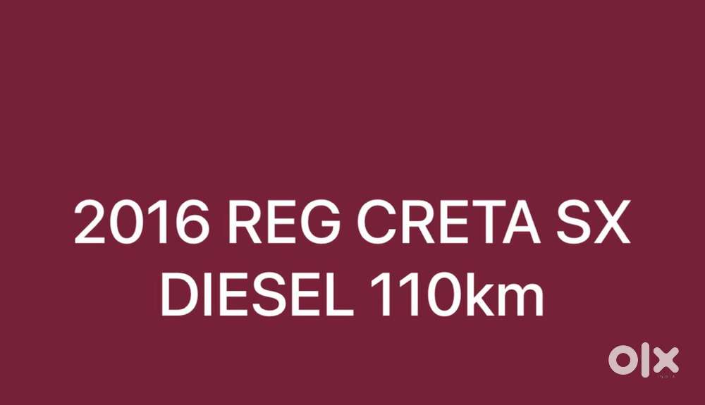 Hyundai Creta, 2016, Diesel