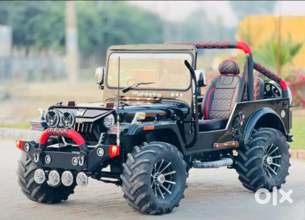 BEST NEW OPEN MODIFIED JEEP CJ3B MAHINDRA  THAR GYPSY BYJAINISH MOTORS