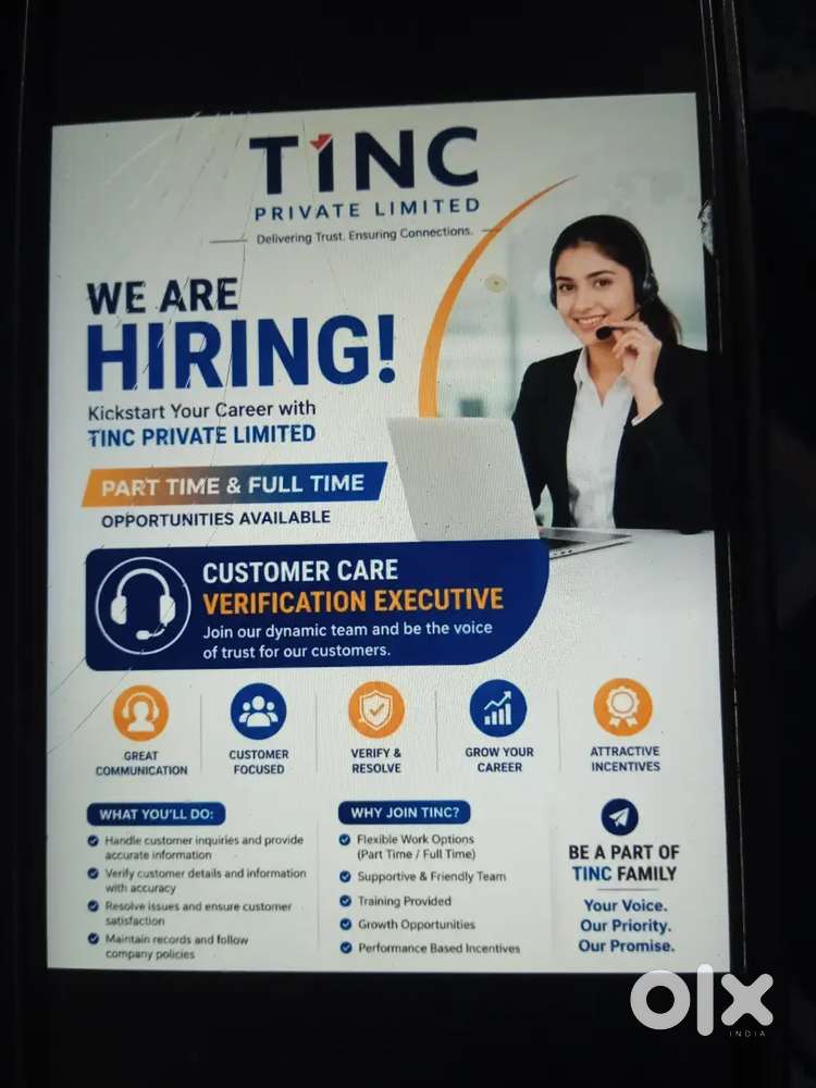 Job Vaccancy Work From Home Available.