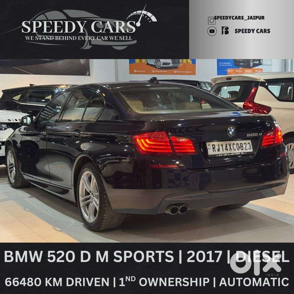 Bmw 5 Series 2.0 520d M Sport, 2017, Diesel