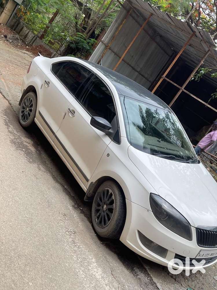 Skoda Rapid White Colour, Very Well Maintained