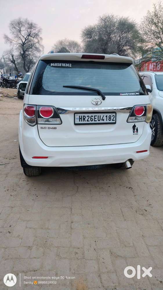 Dec 2013 Model Fortuner 4x2 White  1 Year Insurance  3rd Owner  All Ac