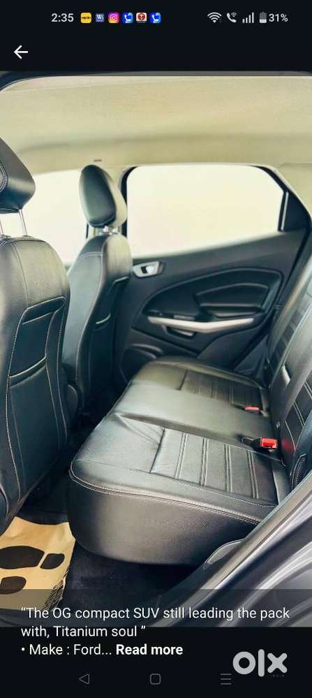 Ford Ecosport 1.5 Petrol Titanium Plus At, 2019, Petrol