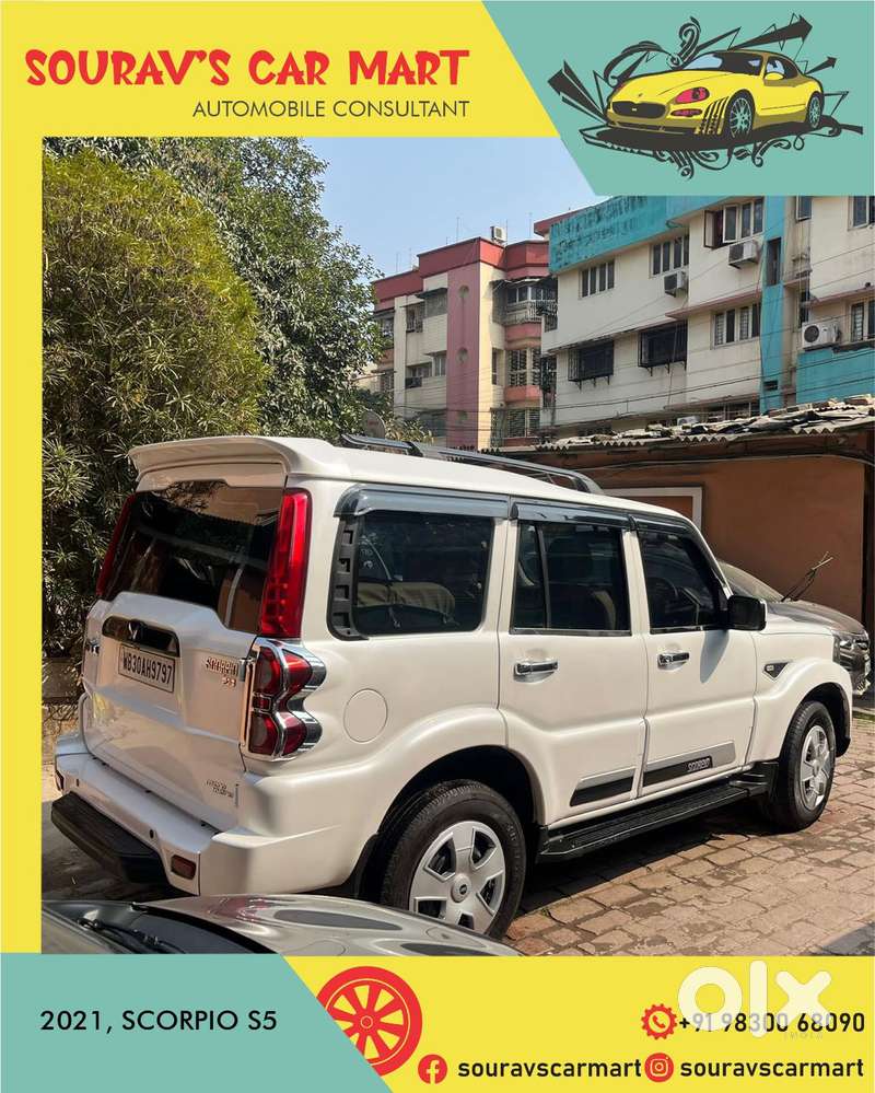 Mahindra Scorpio S5 Plus, 2021, Diesel