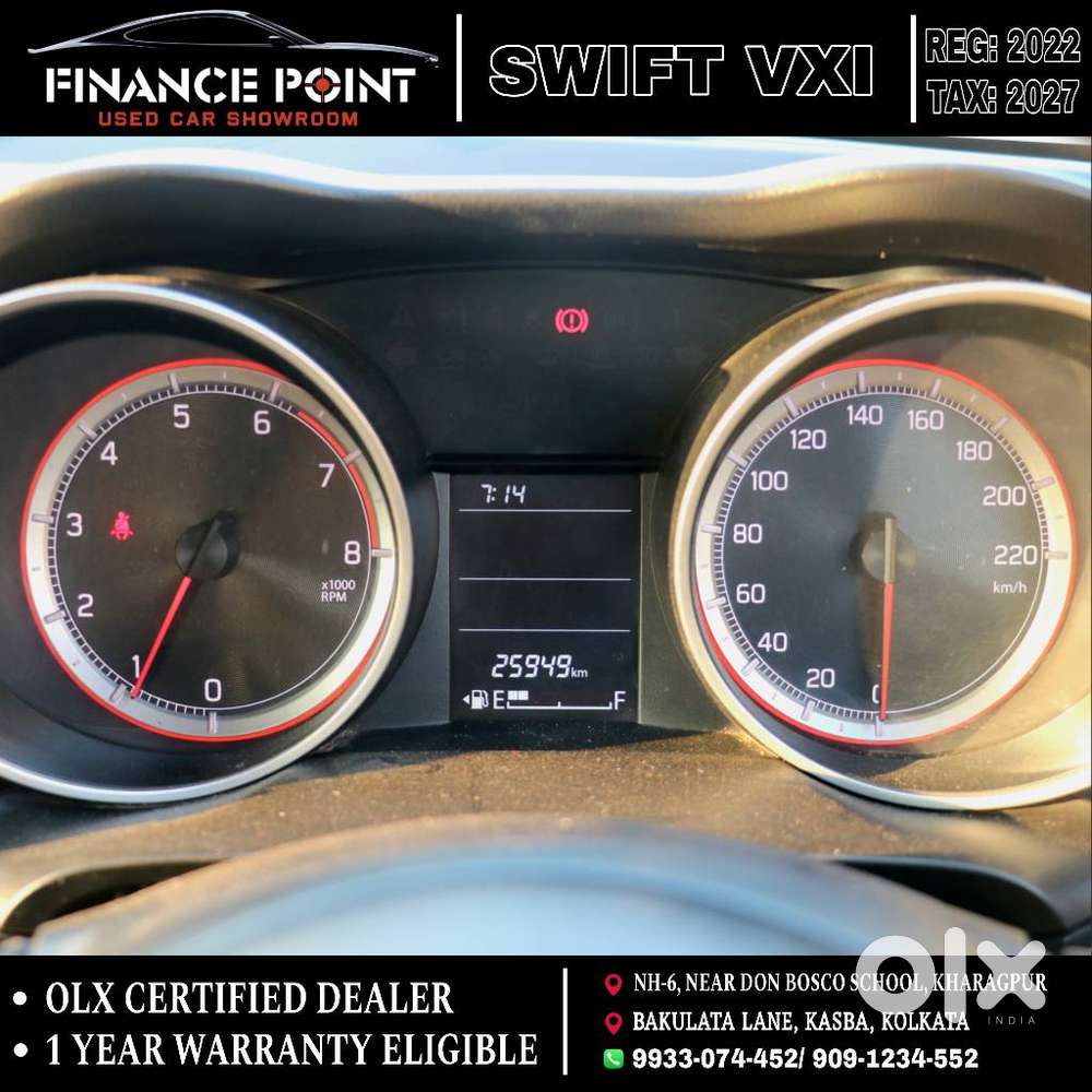 Maruti Suzuki Swift 1.2 Vxi (o), 2022, Petrol