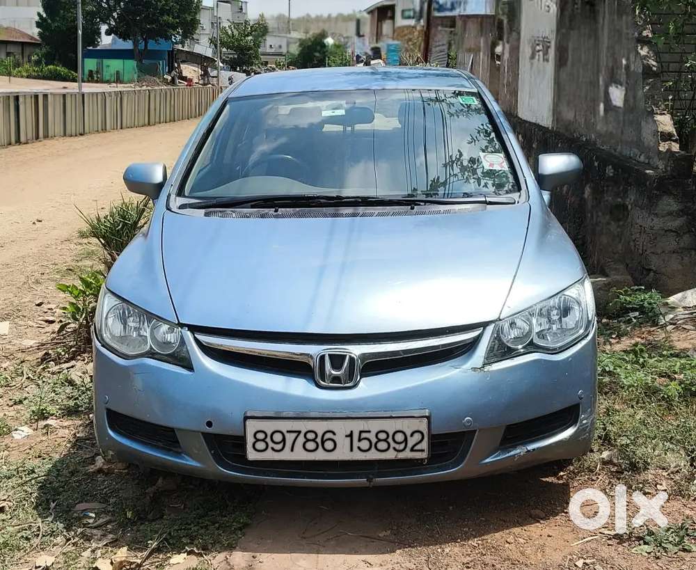 Honda Civic Sedan, Light Blue Metallic