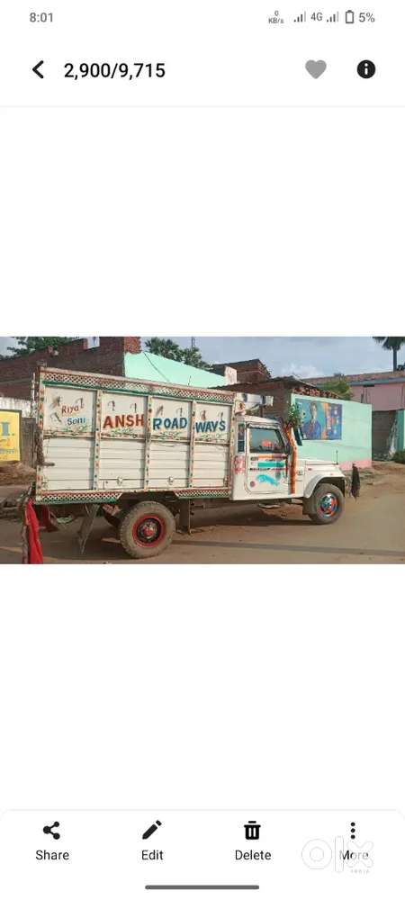 Mahindra Bolero Pik-up 2021 Diesel 120000 Km Driven