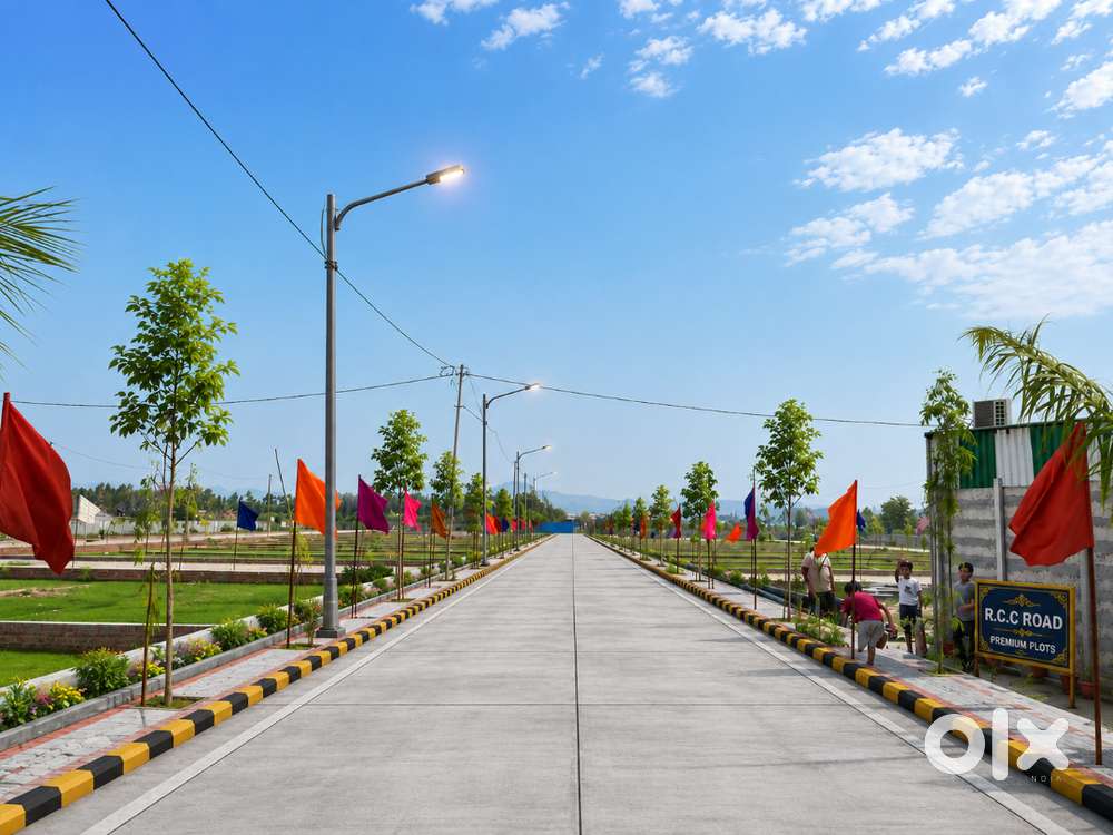 40 से 30 फिट की चौड़ी रोड PER HRDA RERA PLOT DENSO CHOWK HARIDWAR