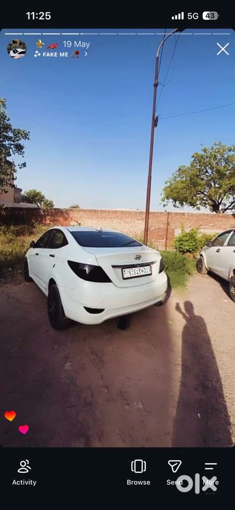 Hyundai Verna Diesel 2012 Model