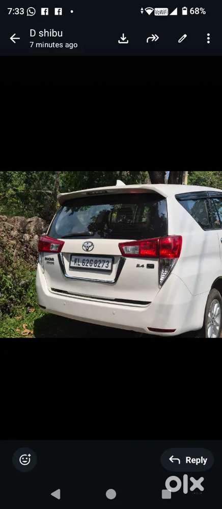 Toyota Innova Crysta 2018 Diesel 160000 Km Driven