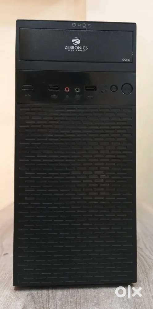 (CPU0420) Zebronics Tower - Used CPU Ok