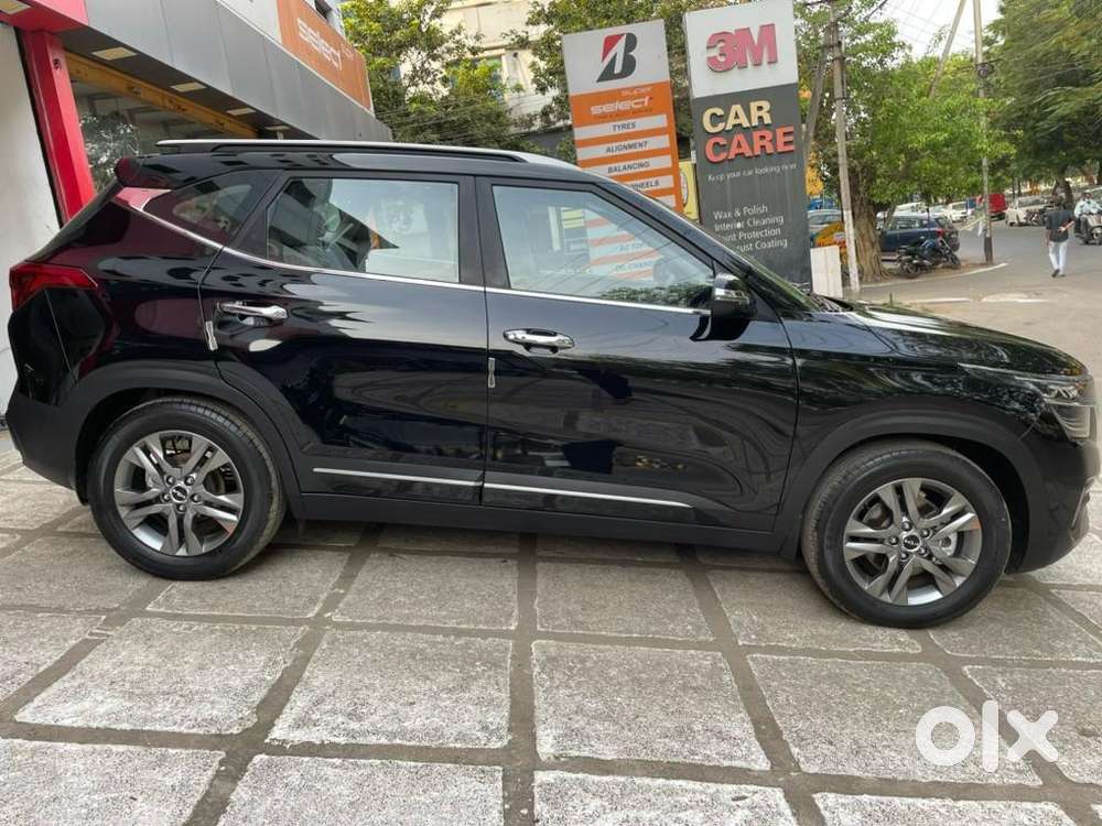 Kia Seltos Htx Diesel Manual - Black 33000 Km