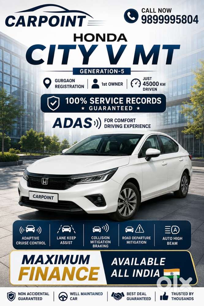 Honda City 1.5 V 5th Gen I-vtec Mt, 2023, Petrol