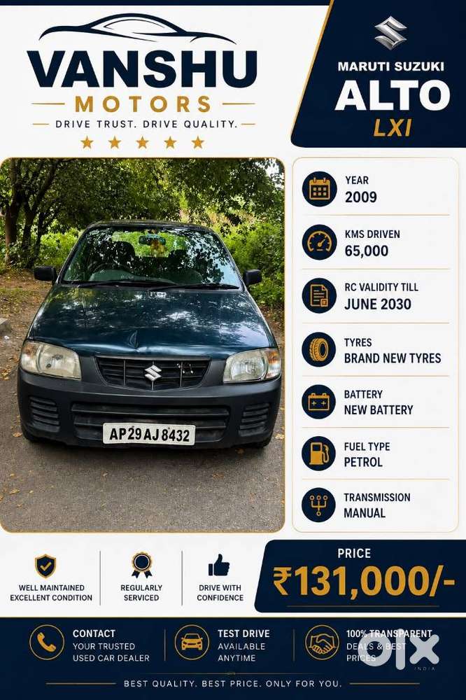 Maruti Suzuki Alto Lxi Bsiii, 2009, Petrol