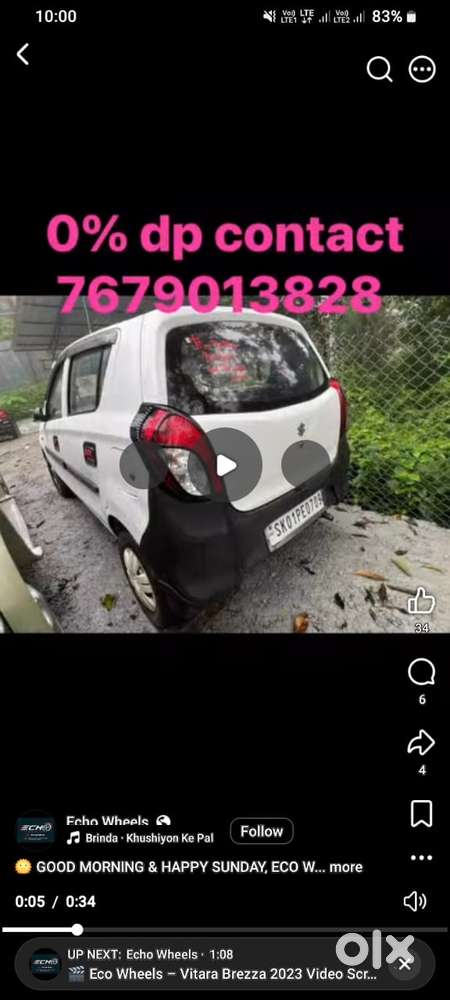 Maruti Suzuki Wagon R 1.0 Vxi Plus, 2018, Petrol