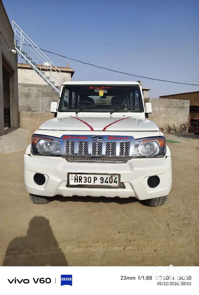 Bolero Zlx 2015 Model All Original Tyre Insurance New