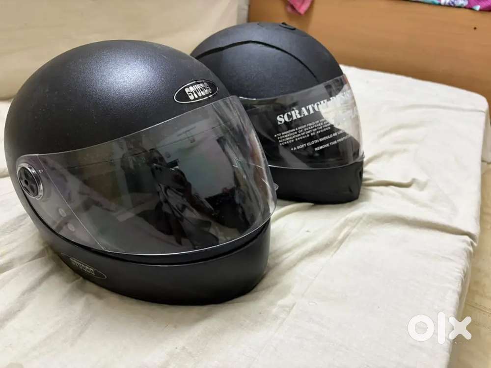 Selling Studds & REPLAY Helmet for 700 Per Helmet for both 1400 INR